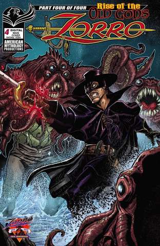 Zorro: Rise of the Old Gods #4 (Calzada Cover)