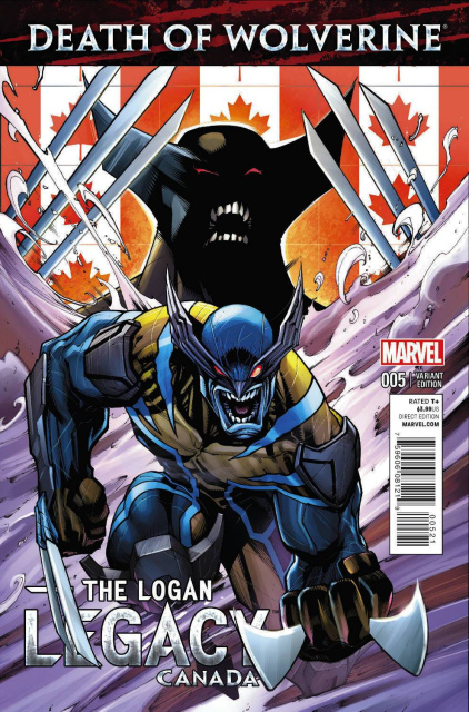 Death of Wolverine: The Logan Legacy #5 (Canada Cover)