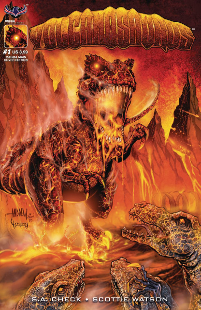 Volcanosaurus #1 (Mangum Cover)