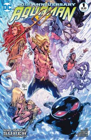 Aquaman: 80th Anniversary 100-Page Super Spectacular #1 (Robson Rocha 2010s Cover)