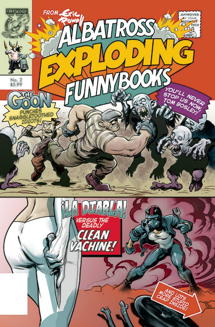 Albatross Exploding Funnybooks #2 (Eric Powell Cover)
