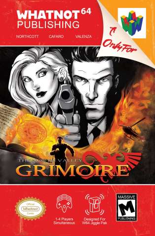 The North Valley Grimoire #1 (Video Game Homage Cover)