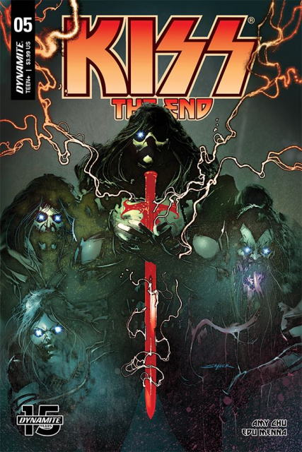 KISS: The End #5 (Sayger Cover)