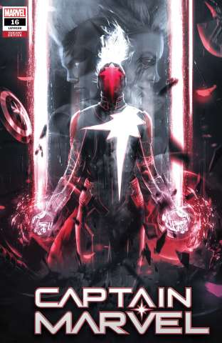 Captain Marvel #16 (Boss Logic Cover)