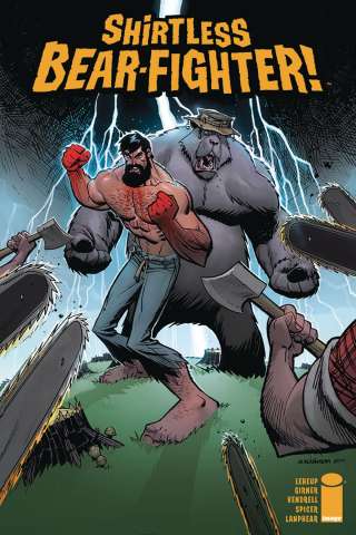 Shirtless Bear-Fighter! #4 (Robinson Cover)