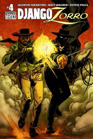 Django / Zorro #4 (Laming Subscription Cover)