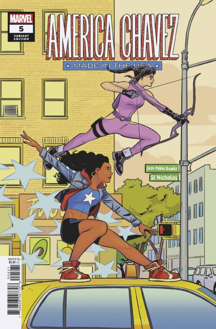 America Chavez: Made in the U.S.A. #5 (Bustos Cover)
