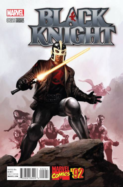 Black Knight #2 (Epting Marvel '92 Cover)