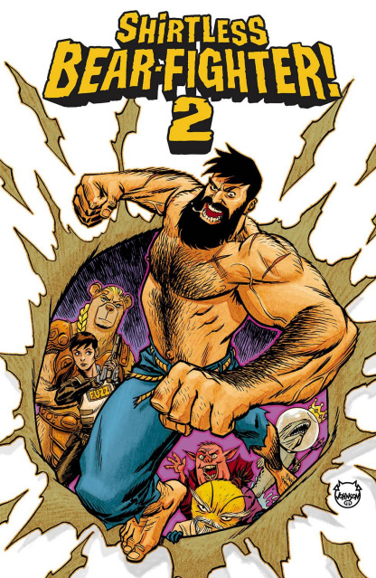 Shirtless Bear-Fighter! 2 #1 (Johnson Cover)