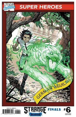 Strange Academy: Finals #6 (Weaver Trading Card Cover)