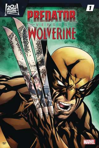 Predator vs. Wolverine #1 (Mike McKone Wolverine Homage Cover)
