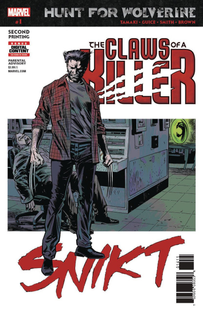 Hunt for Wolverine: The Claws of a Killer #1 (Guice 2nd Printing)