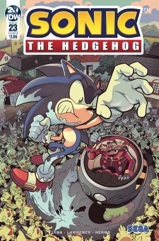 Sonic the Hedgehog #23 (Yardley Cover)