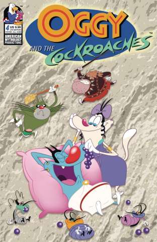 Oggy and the Cockroaches #4 (Animation Cel Cover)