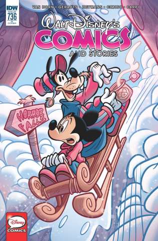 Walt Disney's Comics and Stories #736 (10 Copy Cover)
