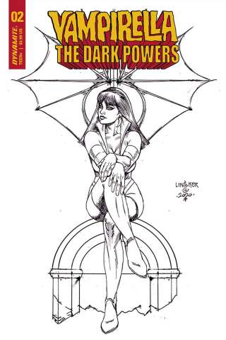 Vampirella: The Dark Powers #2 (20 Copy Linsner B&W Cover)