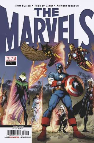 The Marvels #1 (Cinar 2nd Printing)