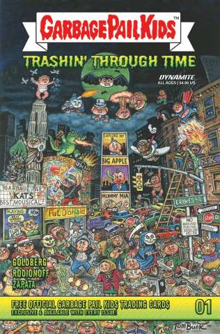Garbage Pail Kids: Trashin' Through Time #1 (Bunk Cover)