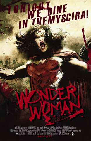 Wonder Woman #40 (Movie Poster Cover)