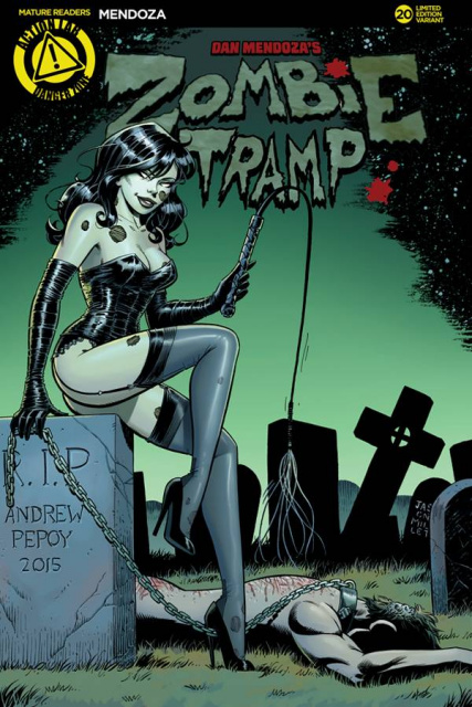 Zombie Tramp #20 (Pepoy Cover)