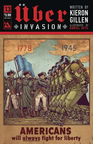 Über: Invasion #13 (Propaganda Poster Cover)