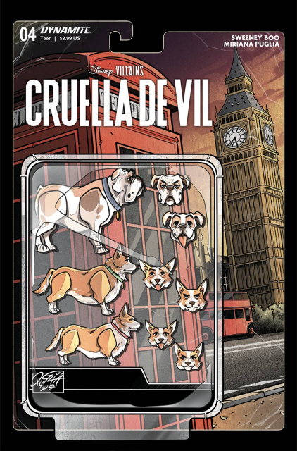 Disney Villains: Cruella De Vil #4 (Action Figure Cover)