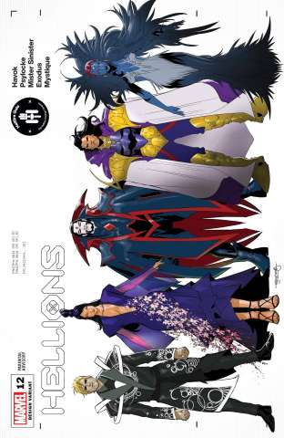 Hellions #12 (Segovia Character Design Cover)