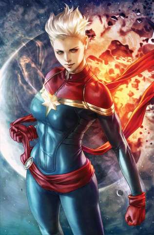 The Life of Captain Marvel #1 (Artgerm Virgin Cover)