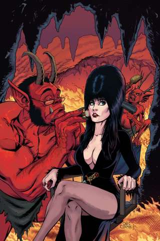 Elvira: Mistress of the Dark #5 (10 Copy Cermak Virgin Cover)