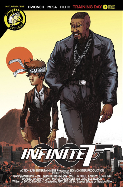 Infinite Seven #3 (Movie Poster Cover)
