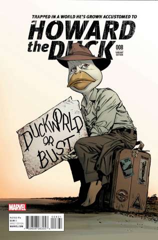 Howard the Duck #8 (Guice Classic Cover)