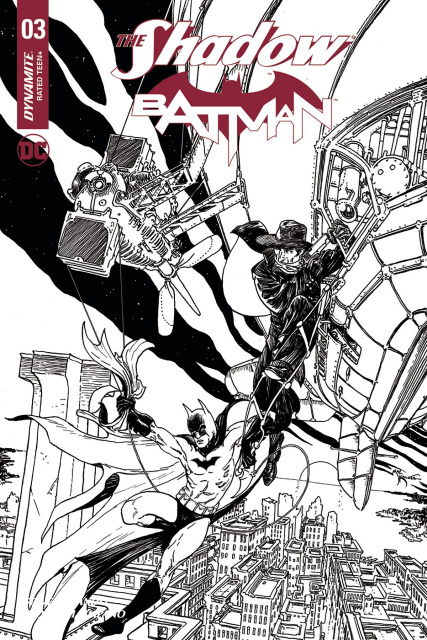 The Shadow / Batman #3 (50 Copy Kaluta Cover)
