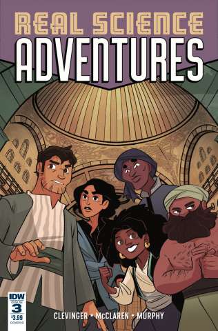 Real Science Adventures: Nicodemus Job #3 (Leuver Cover)