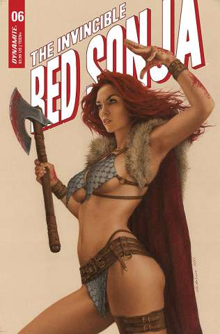 The Invincible Red Sonja #6 (Celina Cover)