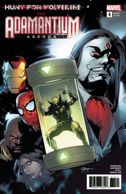 Hunt for Wolverine: The Adamantium Agenda #4 (Silva Cover)