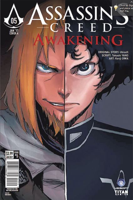 Assassin's Creed: Awakening #5 (Kenji Cover)