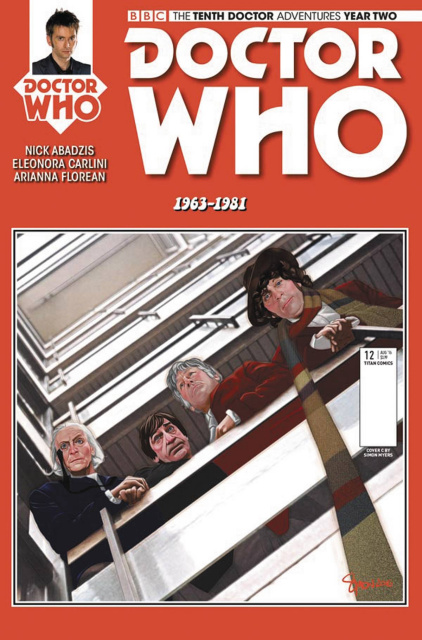 Doctor Who: New Adventures with the Tenth Doctor, Year Two #12 (Myers Cover)