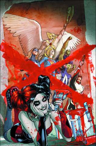 Justice League United #9 (Harley Quinn Cover)
