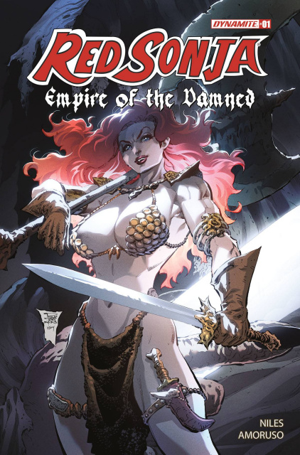 Red Sonja: Empire of the Damned #1 (15 Copy Tan Foil Cover)
