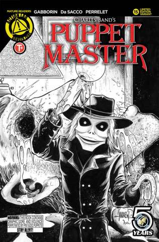 Puppet Master #15 (Mangum Kill Sketch Cover)