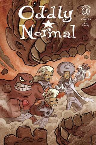 Oddly Normal #10 (Frampton & Baily Cover)