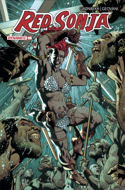 Red Sonja #6 (Hitch Cover)