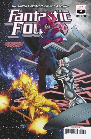 Fantastic Four #6 (Ferry GotG Cover)