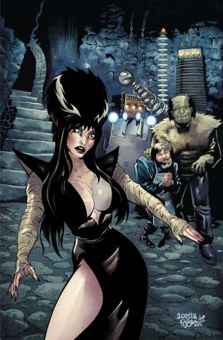 Elvira in Monsterland #2 (25 Copy Acosta Virgin Cover)