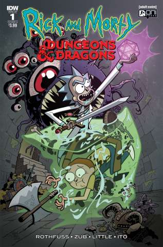 Rick and Morty vs. Dungeons & Dragons #1 (Little Cover)
