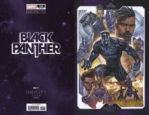 Black Panther #15 (Lashley Infinity Saga Phase 3 Cover)