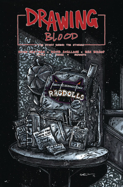 Drawing Blood: Spilled Ink #4 (Eastman Cover)