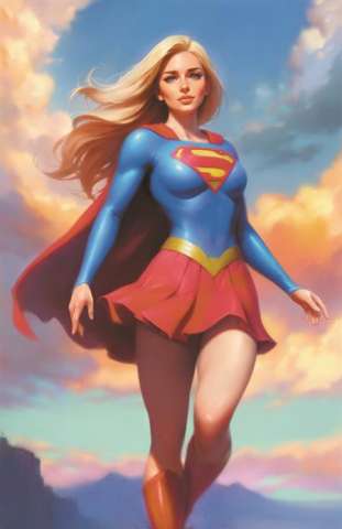 Supergirl Special #1 (Will Jack Card Stock Cover)