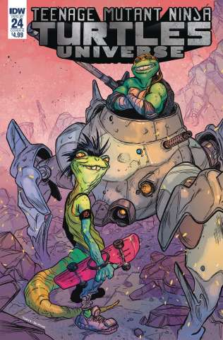Teenage Mutant Ninja Turtles Universe #24 (Tunica Cover)