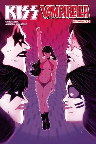KISS / Vampirella #3 (Doe Cover)